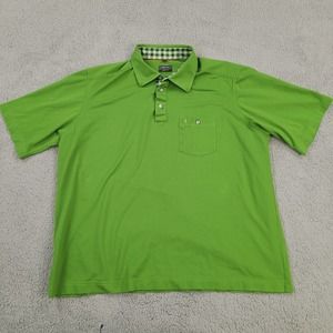 Eterna Polo Shirt‎ Men's XXL Green Comfort Fit Golf Preppy
